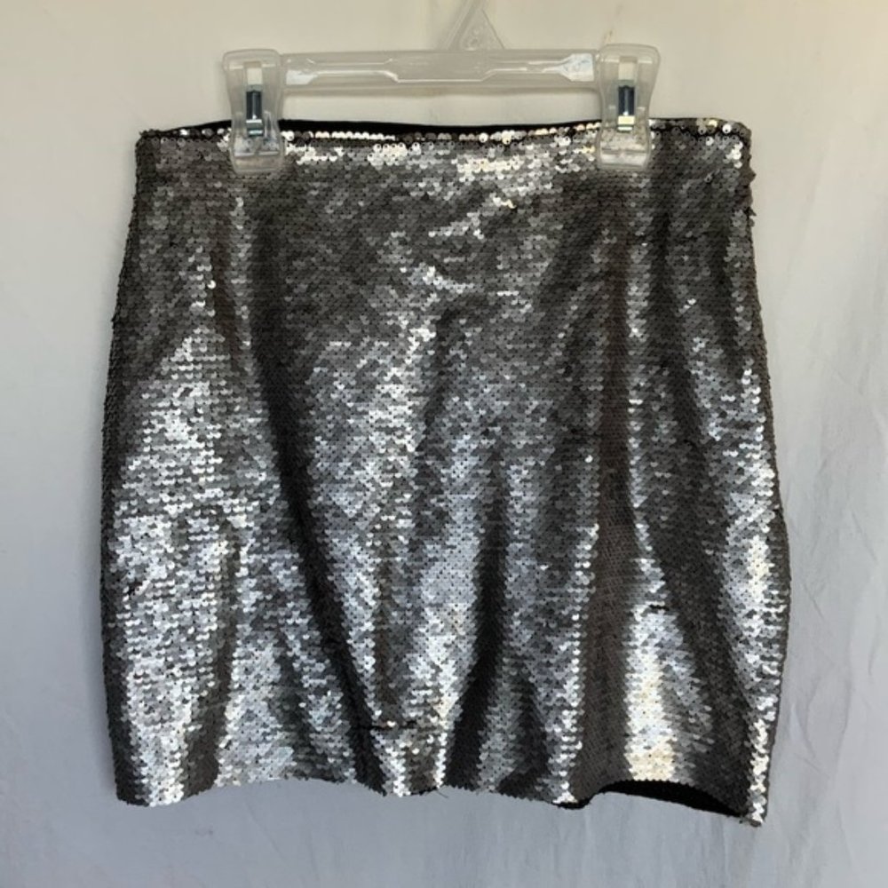 MNG Casual  sequin mini skirt